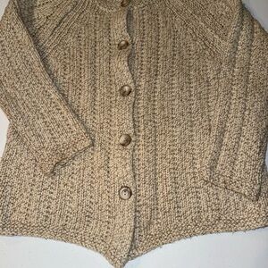 Maria Di Ripabianca 80% Cashmere Cardigan Made in Italy SIZE 12
